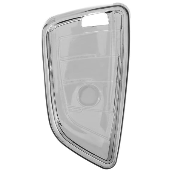 Transparent Car Key Cover for Key Fob Protector in Black Soft TPU Material