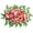 Pink, variant on Nnndbs Artificial Cemetery Flower Saddle, Waterproof Funeral Flowers for Headstone Grave, Weather Resistant Memorial Lily Rose Saddle for Outdoor Tombstone Decoration