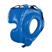 Cleto Reyes Boxing Headgear with Cheek Protection for Men and Women (Large, Electric Blue)