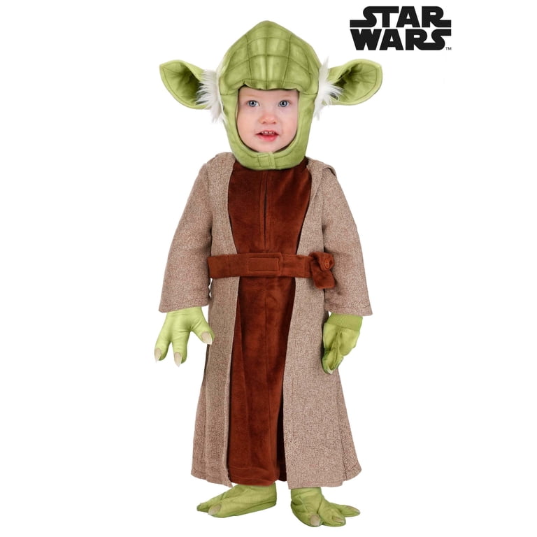 Infant Deluxe Hooded Star Wars Yoda Costume - Walmart.com