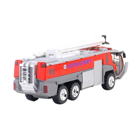 APPLAYERR 1:50 Scale Airport Fire Truck Toy with Sounds and Lights Fun for Kids and Collectors Alike, AG 13 Battery Operated