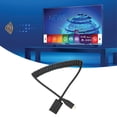 thumbnail image 1 of Micro HD To  Female Spring Coiled Cable, 8K60Hz Micro HD To HD Coiled Cable Camera Tablet To TV Female Spring Connection Cable, 1 of 8