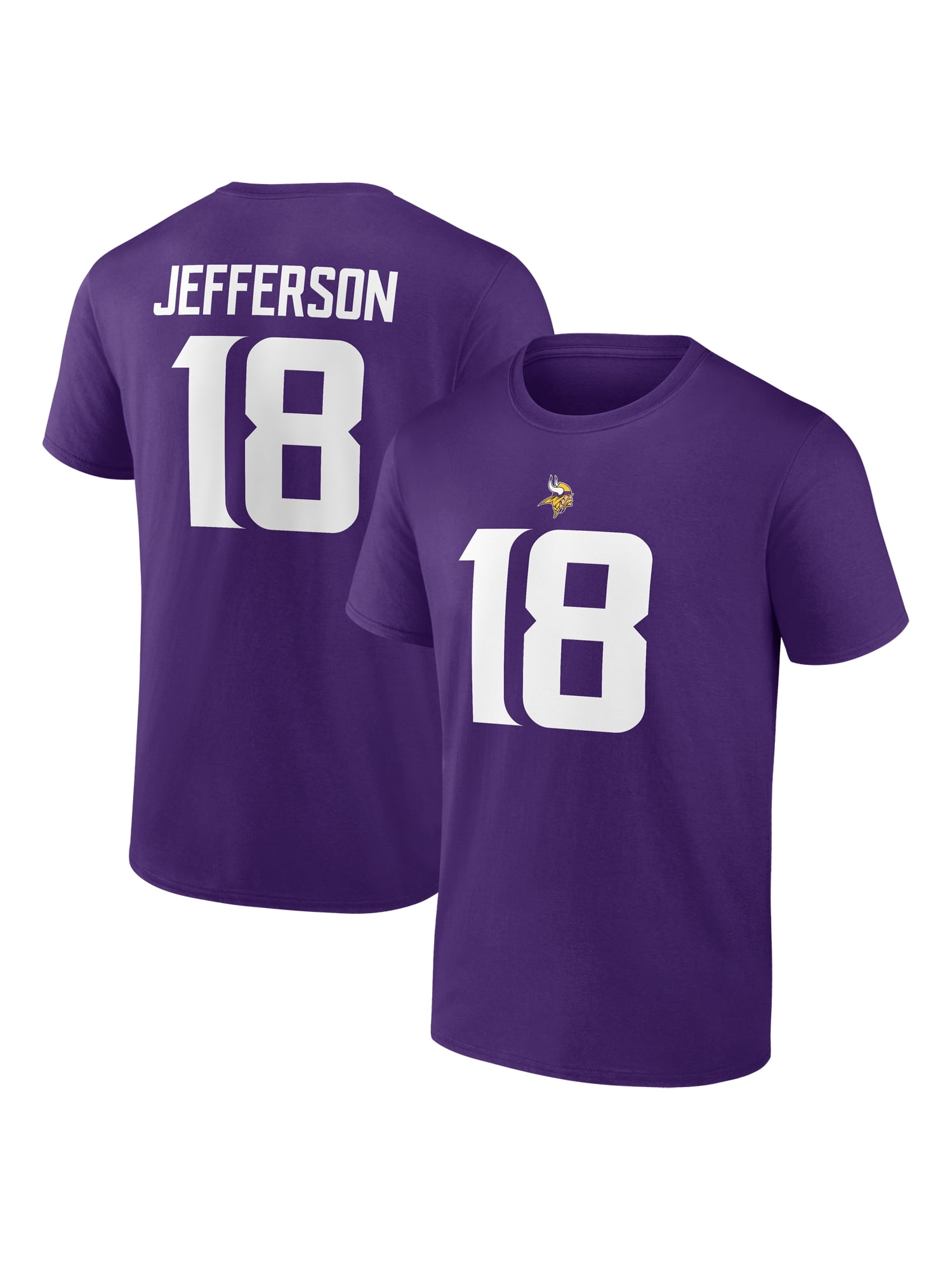 NFL Justin Jefferson Minnesota Vikings Men's Player Short Sleeve T-Shirt