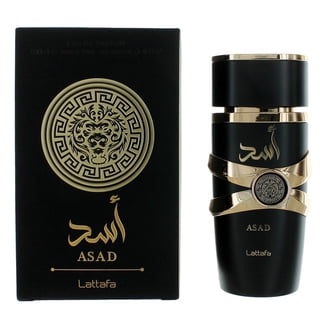 Lattafa Sensual Asad for Unisex, Woody Eau De Parfum Spray, 3.4