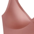 thumbnail image 5 of Hilenly Womens Deep V Bras Wireless Bra Supportive No Underwire Bras Tshirt Push Up Bralettes Plunge Seamless Bra, 5 of 5