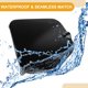 thumbnail image 5 of Tapa de la puerta del tanque de combustible para Toyota Tacoma 2005-2015, cubierta de la tapa de llenado de combustible, tipo clip, No. 7730504904, metal negro, 5 of 6