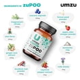 thumbnail image 3 of UMZU zuPOO Colon Health & Constipation Relief Supplement | Advanced Digestion Support with Apple Cider Vinegar, Ginger & Milk Thistle for Gas & Bloating (15 Day Supply | 30 Capsules), 3 of 5