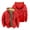 Red, variant on Jason Aldean 30 Number One Hits Zipper Jacket Long Sleeve Winter Parka Women Men Casual Fashion Coat