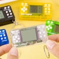 thumbnail image 4 of Mini Electronic Game Console Keychain Retro Handheld Game Toy with 26 Game Modes Portable Classic Pocket Game Device, 4 of 7