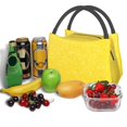 thumbnail image 3 of Fotbe Yellow Glitter Bolsa Térmica Portátil con Estampado, Bolsa de Entrega de Alimentos Aislada, Bolsa Reutilizable de Gran Capacidad para Comidas y Supermercado, 3 of 6