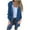 Blue, variant on ZQUUVOU Women's Long Zip Up Jacket with Hood Long Sleeve Tunic Sweatshirts Fall Trendy Solid Color Mid-Length Cardigan Burgundy
