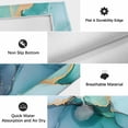 thumbnail image 6 of Teal Outdoor Rug for Patio/Deck/Porch, Non-Slip Large Area Rug 4 x 6 Ft, Ink Painting Abstract Art Modern Marble Indoor Outdoor Rugs Washable Area Rugs, Reversible Camping Rug Carpet Runner, 6 of 8