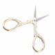 thumbnail image 5 of Sailing Tijeras de costura antiguas - Herramienta de bordado de punto de cruz DIY (dorado), 5 of 10
