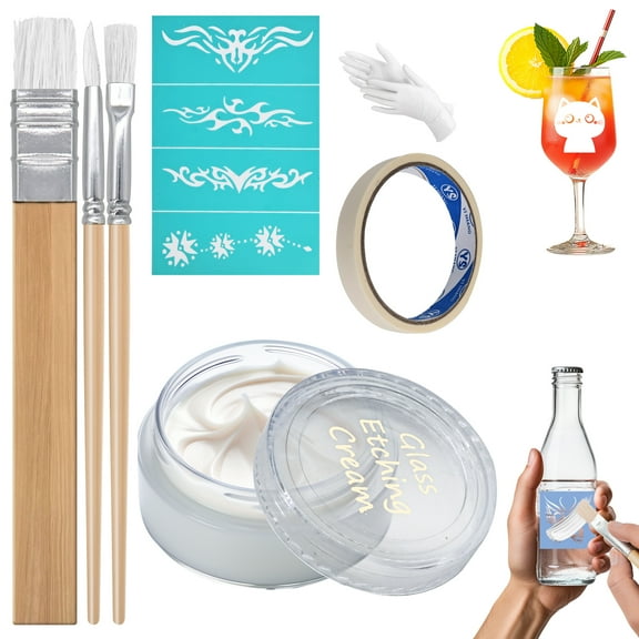 X-Txxlplus Etching Tools for Etching Designs on Glass