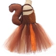 thumbnail image 6 of HAYIMI Child Adorable Squirrel Dress For Girls Stage Performance Play Pretend Tutu Cute Special Occasion Back To School Swing Flowy Kids Sundress, 6 of 8