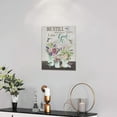 thumbnail image 2 of Farmhouse Floral Wall Art Country Flower Hummingbird Pictures Wall Decor Rustic Christian Bible Verse Canvas Paintings Modern Artwork Home Decorations for Bathroom Bedroom Living Room Office 12"x16", 2 of 6