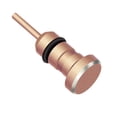 thumbnail image 1 of Baohd 3.5 AUX Earphone Interface Phone Audio Dust Stopper Cover Mobile Phone Card Retrieve Card Pin Accessory, Rose Golden, 1 of 9