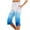 style02-Light Blue, variant on Capri Pants for Women Fashion Tie-Dye Print Knee Length Elastic Waisted Athletic Workout Yoga Pants with Pockets Blue S or My Recent Placed