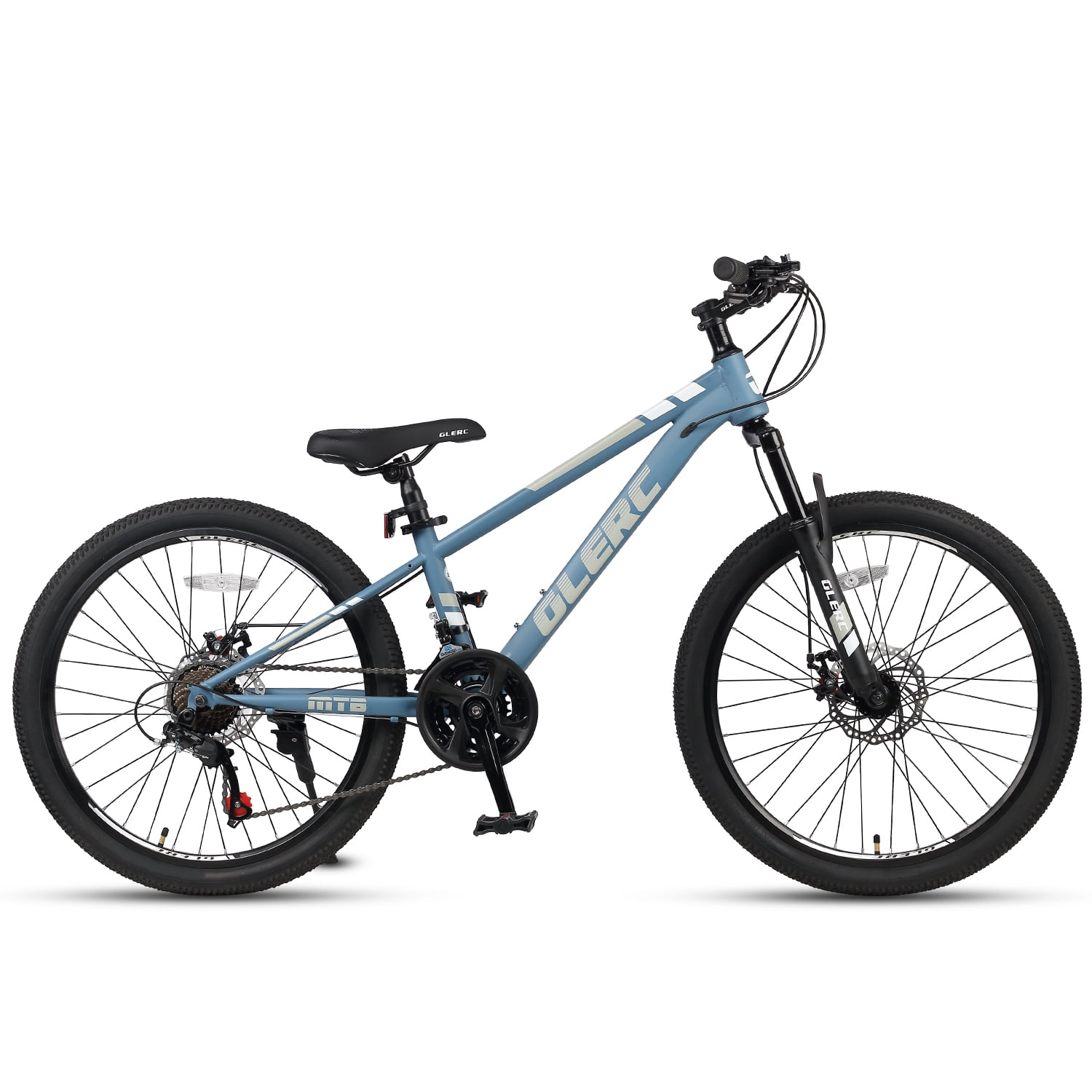 Glerc Skyline 24 Inch Kids Mountain Bike for Boys Girls 10 11 12