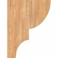 thumbnail image 3 of 5 1/2"W x 12"D x 16"H Ridgewood Smooth Corbel, Western Red Cedar, 3 of 9