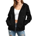 thumbnail image 6 of GUACER Women's Zip-Up Hooded Windbreaker with Pockets, Lightweight Outdoor Hiking Waterproof Jackets, 6 of 9