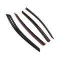 thumbnail image 2 of Tuningpros WD2-780 Outside Mount Window Visor Deflector Rain Guard Dark Smoke 4 Pcs Set For 2009-2016 BMW 740i 750i, 2 of 5
