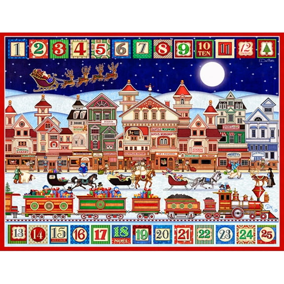 And to All a Good Night 400 Piece Puzzle,  Christmas Puzzles by Allied Products