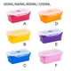 thumbnail image 3 of Fiambrera de silicona de grado alimenticio Cateissary 800ml plegable color púrpura, 3 of 6
