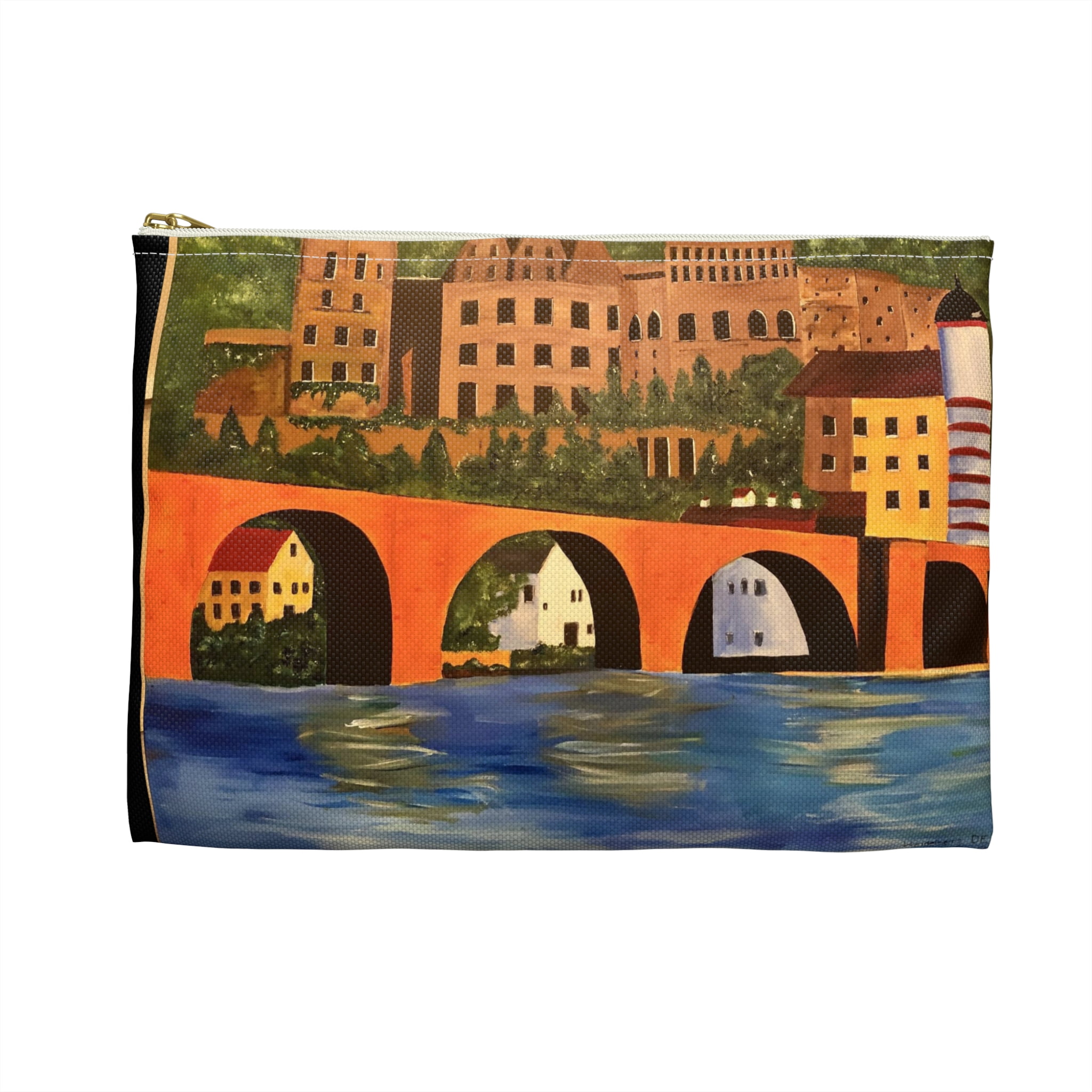 Heidelberg Travel Pouch - Durable and Versatile Cosmetic Bag or Pencil Case