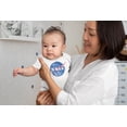 thumbnail image 3 of Old Glory NASA Distressed Logo Soft Short Sleeve Graphic Baby One Piece, 3 of 6