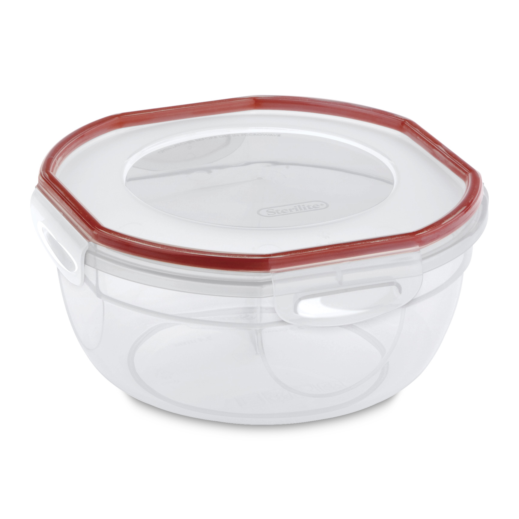 Sterilite Ultra Seal™ 2.5 quart Bowl Clear Set of 4