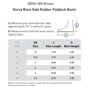 Horze Bonn Kids Rubber Paddock Boots