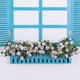 thumbnail image 4 of Injueey Flores artificiales de eucalipto, rosas, ramo de flores falsas, jarrones de de plástico para interiores y exteriores, decoración de Decoración Púrpura claro Injueey HA084344-05, 4 of 6