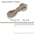 thumbnail image 2 of Unique Bargains Chaîne Perlée de 10 Yards pour Stores à Rouleau, Cordon pour Pièces de Réparation de Fenêtre, Kaki, 2 of 5