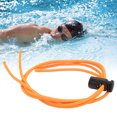 thumbnail image 4 of Swim Goggles Strap, Flexible Elastic Swim Goggles Rope Adjustable With Button For Diving Orange, 4 of 8