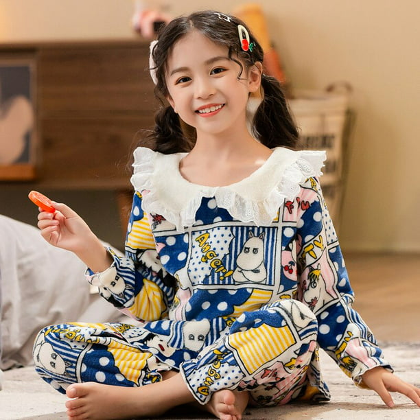 Children Clothes Chibi Maruko-chan Sleepwear Kid Homewear Cartoon