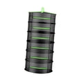 thumbnail image 2 of Rejilla de secado de plantas de red redonda ventilada con bolsa de transporte de gran capacidad 6 capas, 2 of 9