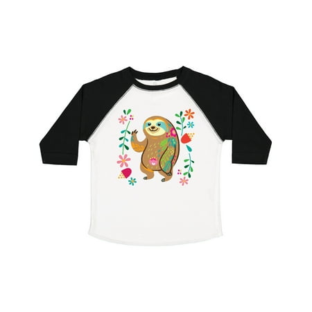 

Inktastic Sloth Cute Outfit for Girls Gift Toddler Toddler Girl T-Shirt