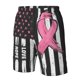 thumbnail image 4 of Fotbe Ribbon Breast Cancer Awareness Trajes de Baño Estampados para Hombre, Shorts de Verano de Secado Rápido, Ropa de Playa, Bañadores-Small, 4 of 6