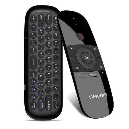 Wechip W1 2.4G Air Mouse Wireless Keyboard Remote Control Infrared Remote Learning 6-Axis Motion Sense w/ USB
