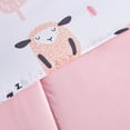 thumbnail image 3 of Sleep Zone Kids Twin Bedding Comforter Set - 5 Pieces Super Cute & Soft Bedding Sets & Collections with Comforter, Sheet, Pillowcase & Sham - Fade Resistant Easy Care (Pink Sheep), 3 of 7