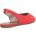thumbnail image 3 of JUSTINREESS Athena Women's Pointed Toe Slip On Shoes In Red Size 10, 3 of 6