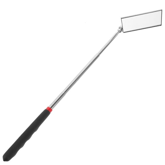 Juxtarea Telescoping Mirror On A Stick Mechanic Inspection Mirror for Car Garage Home Repairs