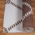 thumbnail image 5 of Geometric Lattice Indoor/ Outdoor Area Rug, 6' x 9', Ivory, 5 of 9