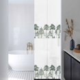 thumbnail image 3 of Green Botanical Window Privacy Film, Watercolor Tree Static Cling UV Sun Blocking Heat Control Window Tint Day and Night, Non-Adhesive Reusable One Way Windows Privacy Cover 17.7''x78.7'', 3 of 7