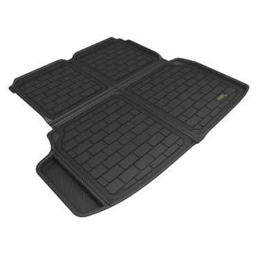 3D Maxpider 2022-2024 Fits Mercedes-Benz EQS Sedan Custom Fit Kagu Foldable Cargo Liner Carbon Fiber Embossed Pattern Black M1MB1671309