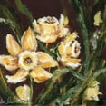 thumbnail image 2 of Hilburn, Amanda 12x12 Black Ornate Wood Framed with Double Matting Museum Art Print Titled - Sweet Little Daffodils, 2 of 4