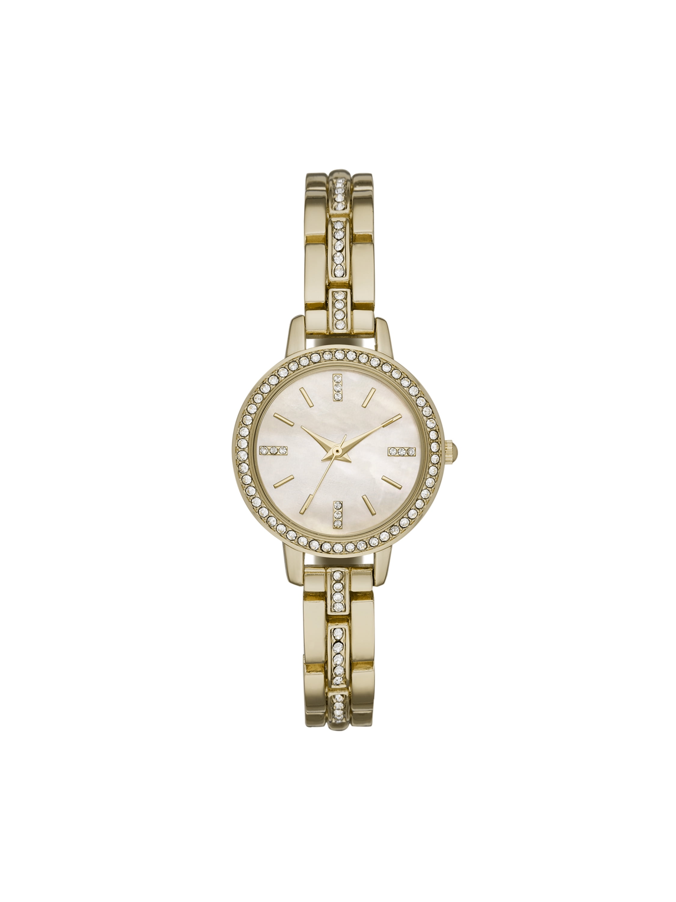 Time and Tru Time & Tru Ladies' Analog Bracelet Watch