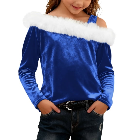 FDDMis Youth Graphic Tees Girls Long Sleeve Tops Size 14-16 Oxford Shirt Plaid Shirts for Girls Shirts 14 Year Old Girl Clothes Trendy Clothes