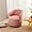 Pink, variant on Sumdeal Club Swivel Barrel Chair Chair, Round Accent Sofa Chair, Modern Leisure Arm Chair for Nursery, Living Room, Hotel, Bedroom, Office, Green